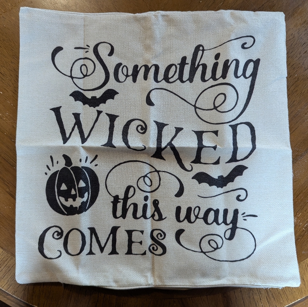 SET OF THREE Halloween pillow cases